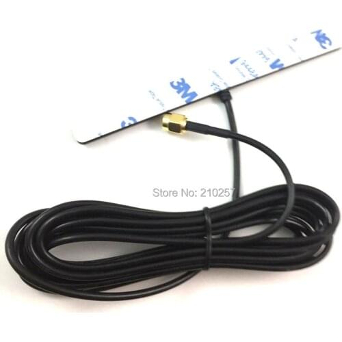 10pcs 3G Vehicle Gsm Gprs 3M Antenna 300cm Extension Cable RG174 Sma Male Plug for Car Wireless Module