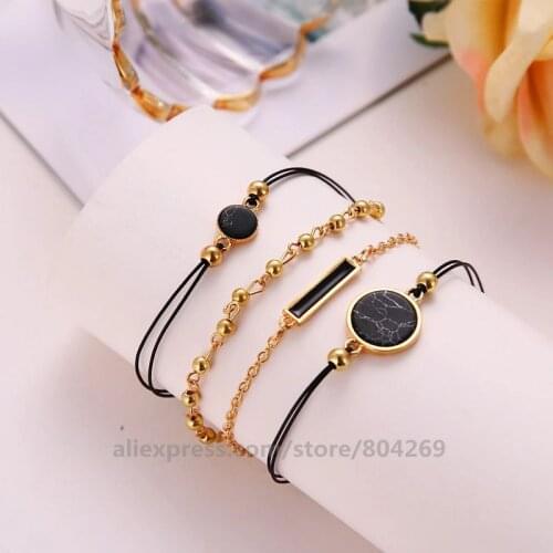 Simple Design Fashion Jewelry Women Circle Bracelet Wholesale Factory Price Charm Lady Chain Bracelet Dress Accessories