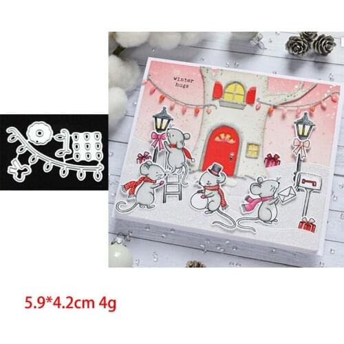 Decorative Light Bulb Metal Cutting Dies Stencils for DIY Scrapbooking Photo Album Decorative Embossing Paper Cards