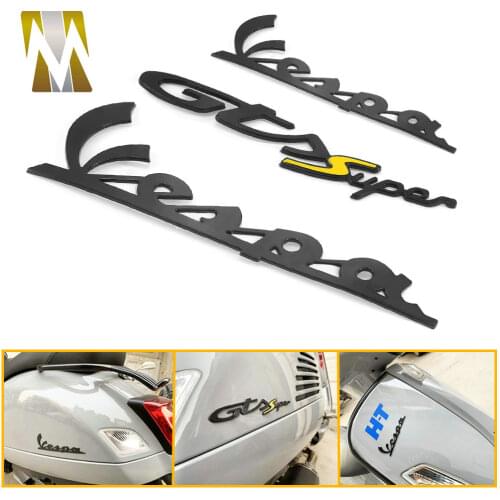 For VESPA GTS GTV 250 300 GTS300 Motorcycle Sticker Vespa Logo Kit 3D Stickers Waterproof Decal Sprint Primavera LX LXV 150 125