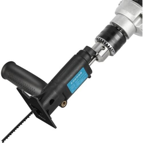 Electric drill modified electric saw electric reciprocating saw household saber saw modified jig saw portable woodworking cutti