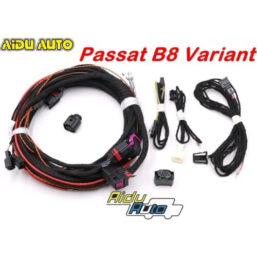 Trunk Power tailgate Tow Bar Electrics Kit Install harness Wire Cable For VW Passat B8 Variant