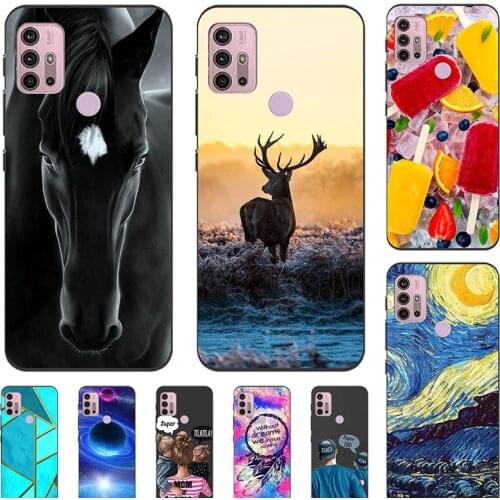 Fashion Bumper Cute Case For Lenovo K13 Note 6.5" Case For Lenovo K13 Pro Soft Silicone Cat Horse Flower Cover Back Shell