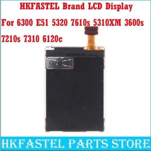 HKFASTEL original LCD screen digitizer display For Nokia 6300 6122c E50 E51 6555 6301 7500 7610 8600 5320 6120c 6120 Classic