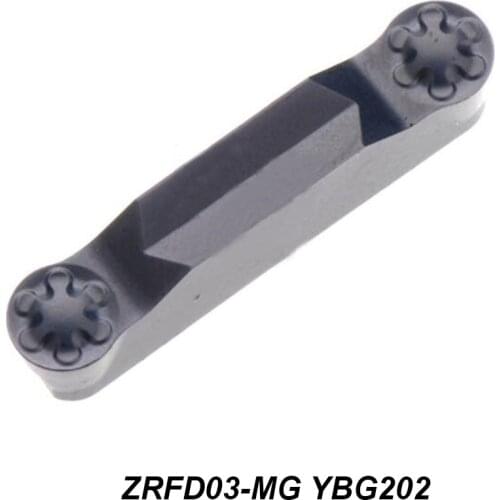 Original ZRFD 03-MG ZRFD03-MG YBG202 Processing Steel And Stainless Steel CNC Slotting Tool Cutters Carbide Inserts 10 Pcs/lot