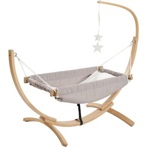 Tipping Safe Wooden Hammock Cradle
