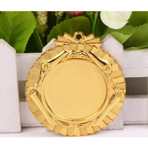 Size 6.7MM Blank Medals Gold Color Medal and Silver Color Medal and Branze Color Medal