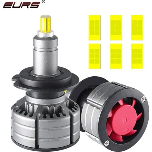 2PCS H1 LED H7 10000LM H8 H11 HB3 9005 HB4 9012 HIR2 55W 3D Led Headlights Bulbs high power Canbus 360 degree diode Auto Lamp