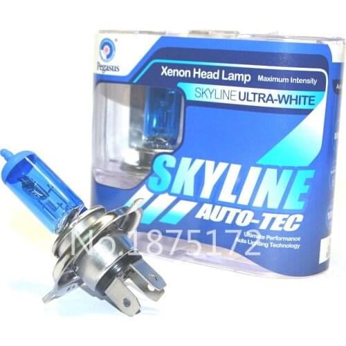 10X HB2 H4 55W 12V 5000K Super White Car Headlight Bulb Fog Lamp Bulb Super White Auto Head Light Bulbs Automobiles Light Source