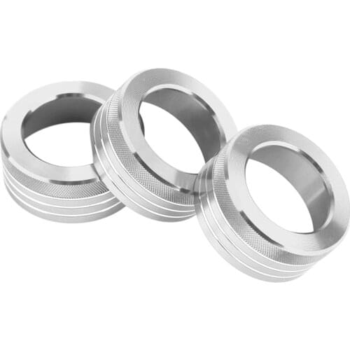 Car Air Conditioner Switch Knob Ring AC Knobs Cover Fits for Subaru BRZ for Toyota 86