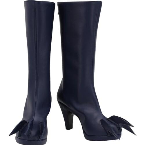 LOL Ahri Cosplay PU Boots Shoes For Adult Women Halloween Carnival Cosplay Boots