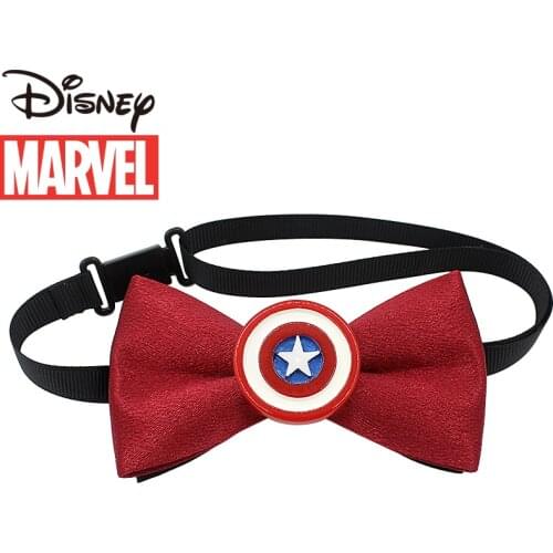 Disney Childrens Bow Tie Superman Spider-Man Iron Man Banquet Parent-child Collar Flower Boy Baby Casual Formal Bow