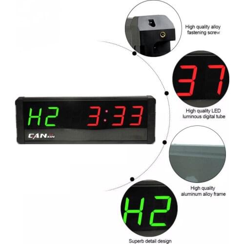[Ganxin]4" Plus Wholesale New Product Alibaba Low Price Aluminium Alloy Led Digital Alarm Gym Timer
