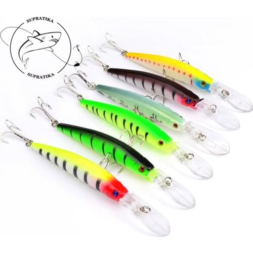 Minnow Fishing Bait Lure 145mm/14.7g With 6# Hooks River Lake Ocean Artificial Hard Bait Fishing Bait Tackle Pesca Crankbait