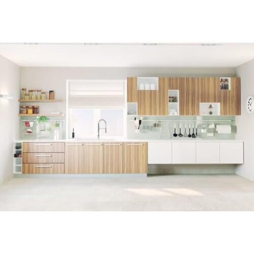 Laeacco Modern Kitchen Tools Cupboard Wallpaper Party Interior Photography Backgrounds Photographic Backdrops For Photo Stadio