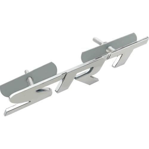 Metal Auto Car Styling SRT Front Grill Grille Badge Emblem Sticker Fit For Dodge Charger Challenger Exterior Accessories