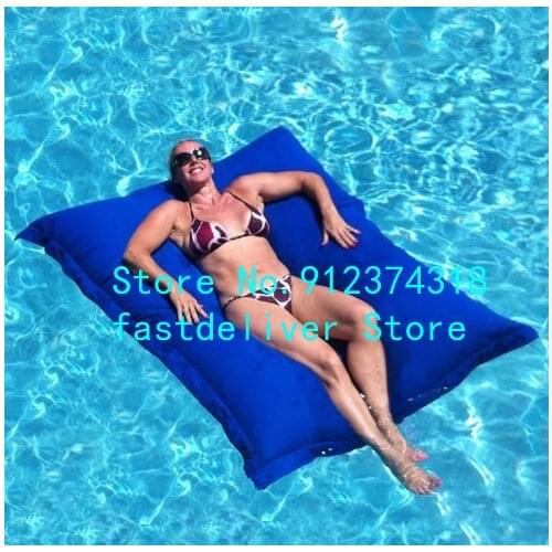 Outdoor and Indoor Water Resistant Floating Pool Sofa Bean Bag Couch,waterproof beanbag chair cover only