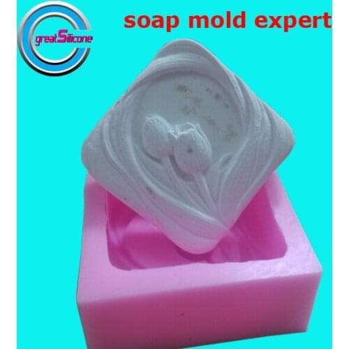 Great-Mold Calla Flower Silicone Mold DIY Handmade Soap Mold Decorating Craft Molds