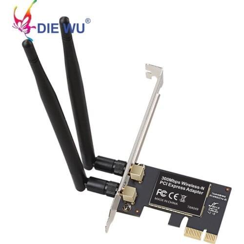 PCI Express 300m Wireless network interface card WIFI adapter for Realtek 8192CE for PC TXA049