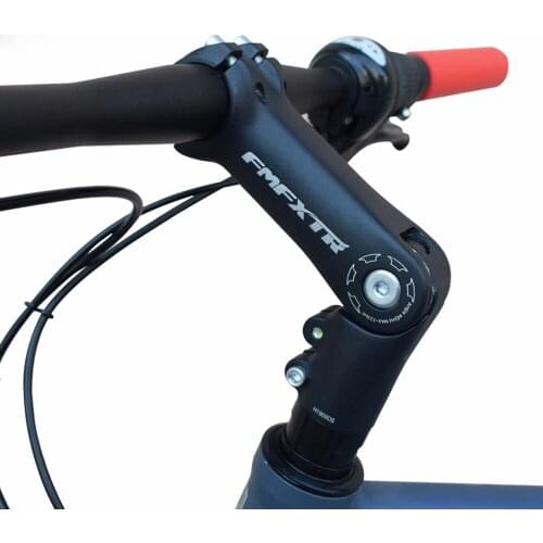 MTB Mountain bike Aluminum Alloy Adjustable Handlebar stem increaser 25.4 and 31.8*90/110mm