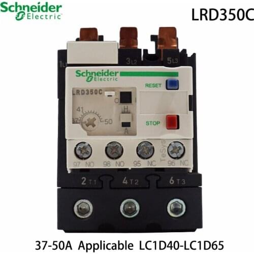 Schneider Electric LRD350C contactor LR-D350C 37-50A LC1D40-65A TeSys contactor thermal overload relay brand new original export