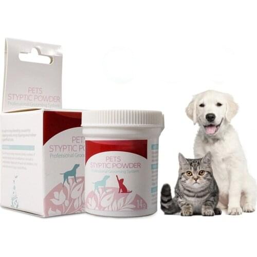 Pet Styptic Powder Rapid Hemostasis Dog Cat Anti Inflammation Antibacterial Analgesia Powder Pet Medical Supplies