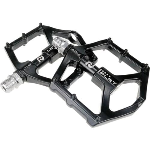Bicycle Bearing Pedals Flat Platform Pedals Large Comfortable PedalsDead Fly Highway Pedals for Cycling Bike Accessories