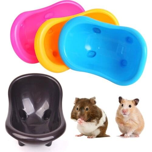 1pc Plastic Hamster Bathtub Multifunctional Hamster Toilet Shower Room Mini Small Pet Bath Bathtub Small Pet Cleaning Supply Hot