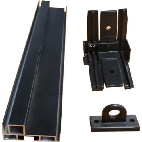 3815A Black Small Screen Display Frame Aluminum Profile