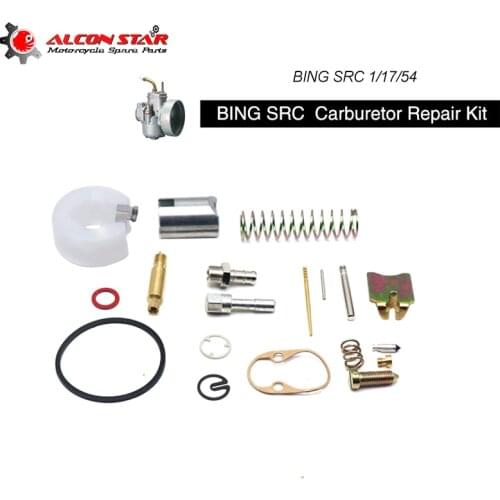 Alconstar BING SRC 1/17/54 Repair kit For 17 mm carb bing stylePuch Bing Dax Motorcycle Kreidler Carb Vergaser Bing Carburetor