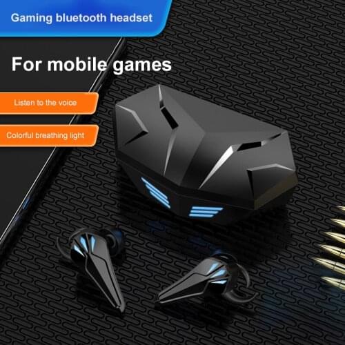 K65 TWS Bluetooth 5.0 Wireless Headphone Stereo Bass Noise Reduction Waterproof Gaming Headset With Microphone