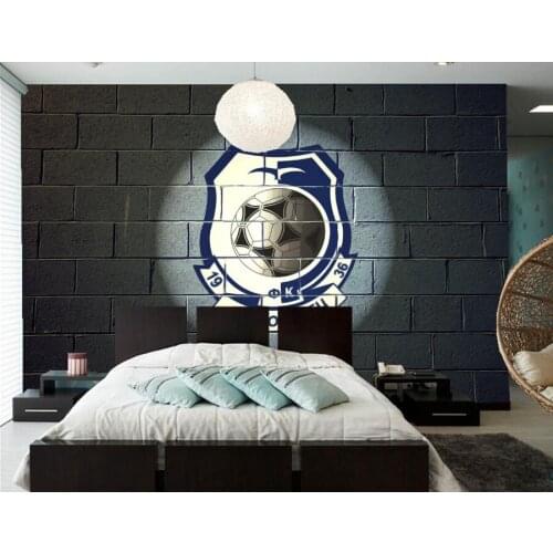Custom large murals,Football Logo Sport wallpaper papel de parede,living room sofa tv wall bedroom 3d wall murals wallpaper