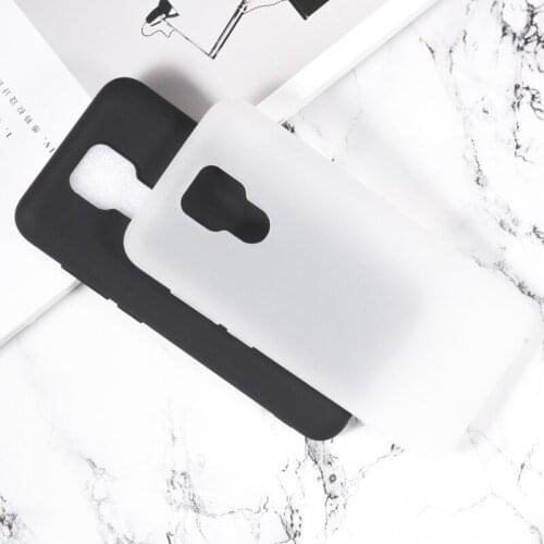 Ulefone Power 6 Case Silicon Cover Soft TPU Matte Pudding Black Phone Protector Shell For Ulefone Power 6 Capa Coque 6.3 inch