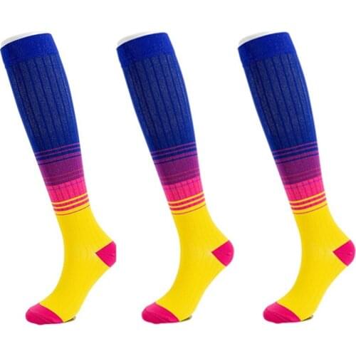 Compression Stockings Women 30 MmHg for Varicose Veins Running Flight Travel Nurses Cycling Men Compression Socks Knee High