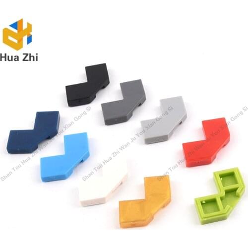 Building Blocks Parts 27263 10PCS Tile Special 2 x 2 Corner with Cut Corner - Facet LEGOING MOCS Education