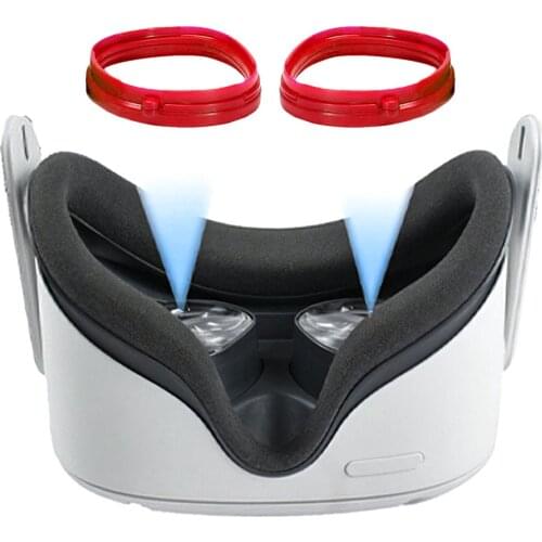 Magnetic Eyeglass Lens Frame Glasses Holder Anti-Blue Anti-scratch Lens Protection For Oculus Quest 2 / Quest / Rift S / Go VR