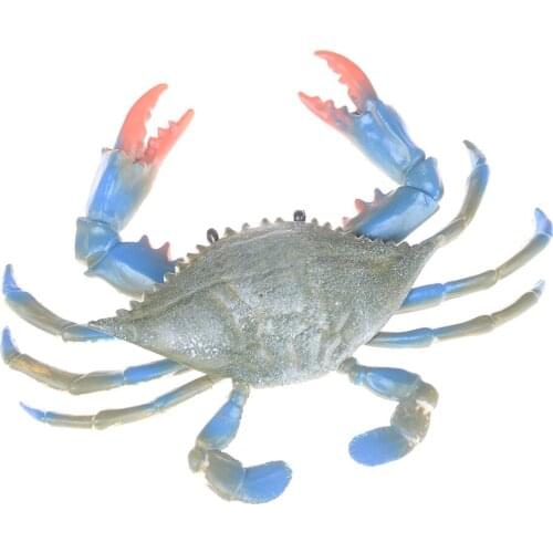 Simulation Animals Seafood Model Plastic Crab Toy Sea Life Action Figures Collection Boys Gift The Underwater World Toys