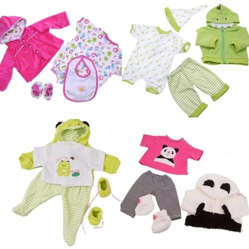 Fashion Baby Doll Clothes For 22-24 Inch Girl Reborn Baby Doll Blue Romper For Handmade Newborn Doll Accessories