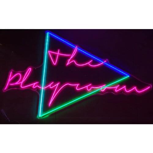 The Play-room Custom Neon LED Light Shop Logo Pub Store Game Decoration Night Sign Advertising