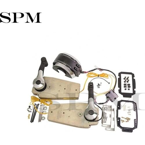 High Quality Outboard Twin Dual Remote Control 8M0075245 For Mercury Engine Console Mount