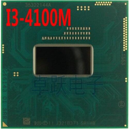 Intel CPU I3-4100M SR1HB I3 4100M SRIHB 2.5G/3M HM86 HM87 cpu processor Official version scrattered pieces free shipping