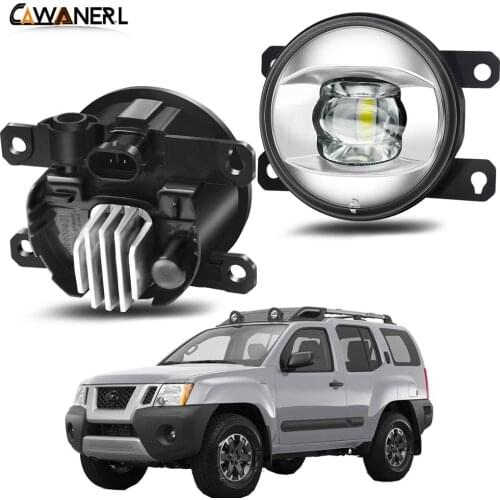 Fog Light Assembly Car Passenger + Driver Side LED Lens Fog Light Daytime Running Lamp H11 12V For Nissan Xterra N50 2005-2015