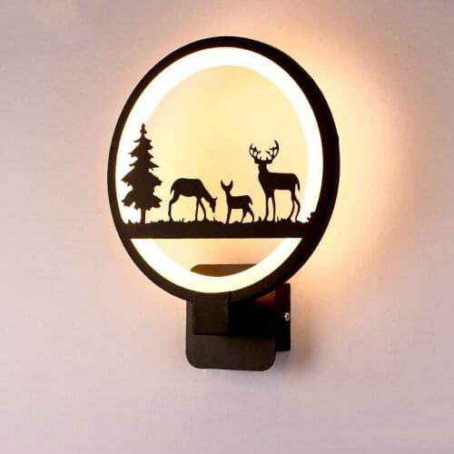 15W LED Wall Lamp Modern Creative Bedroom Light Indoor Living Room Dining Corridor Lighting Decoration
