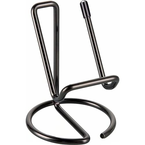 Business Card Holder for Desk,Cute Metal Black Desktop Business Card Holder Display for Men & Women 1 Pack