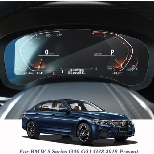 Car Styling GPS Navigation Dashboard Screen Protective Film For BMW 5 Series G30 G31 G38 2018-Present Sticker Auto Accessories