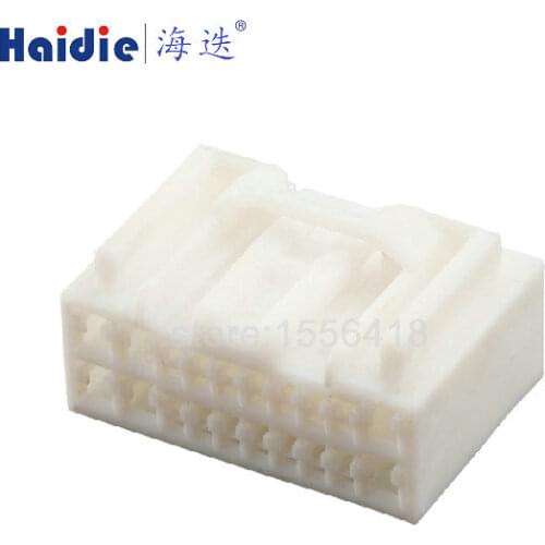 2sets auto 20pin female of 6098-2516 plastic housing plug wire electric cable connector