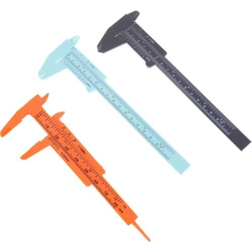 Double Scale Sliding Gauge Eyebrow Ruler Tattoo Permanent Makeup Eyebrow Tattoo Measuring Ruler Caliper Measure Tools