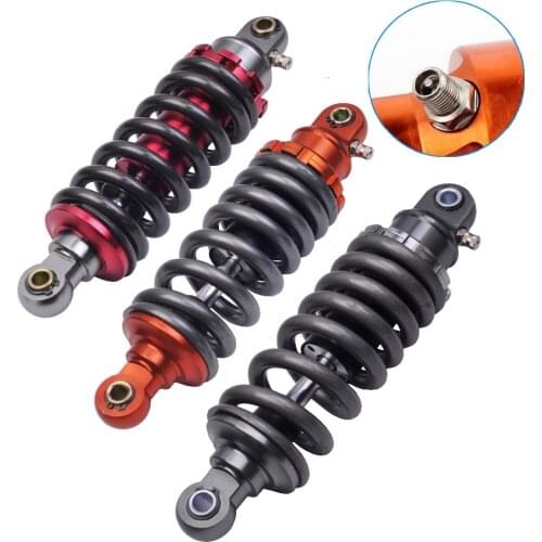 MSX125 Wheel Suspension Damper Rear Seat 250mm Motorcycle Scooter Adjust damping Shock Absorber Struts for Honda M3 Rear Yellow