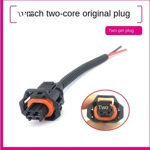 For Bosch Two-pin Original Plug, Injector Plug, Water Temperature Plug, Metering Valve Plug, Crankshaft Plug, Solenoid Valve