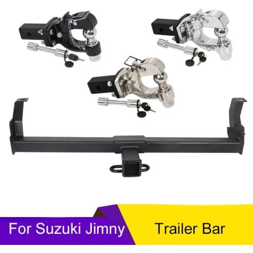 For Suzuki Jimny 07-15 Off-Road Rear Trailer Bar Rear Bar Short Bar Trailer Hook Trailer Arm Towing Hook Frame Rogue Hook Access